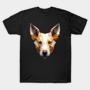 Polygon Dog Head 1 T-Shirt